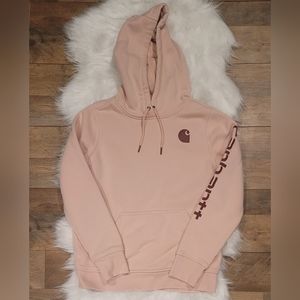 Carhartt Pink Relaxed Fit Hoodie